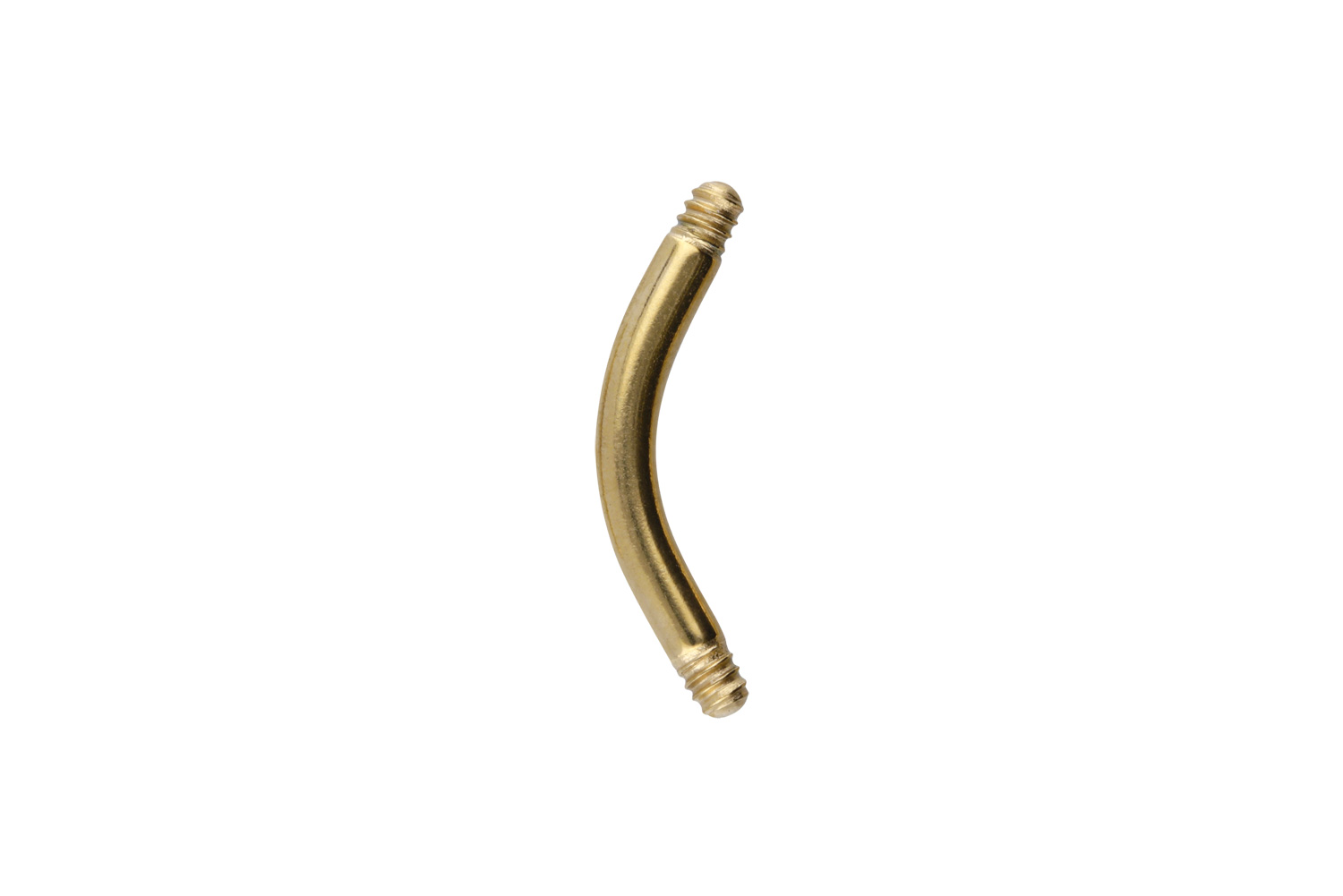 Titan Piercing Banane ohne Kugeln